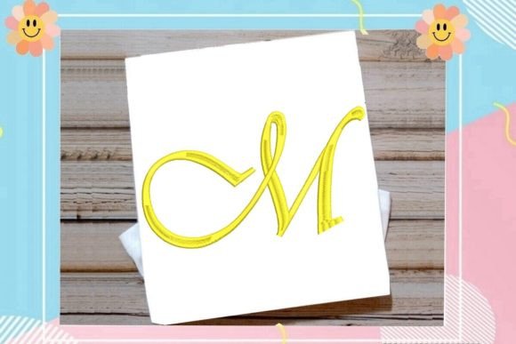 Beautiful Monogram M Letter Review