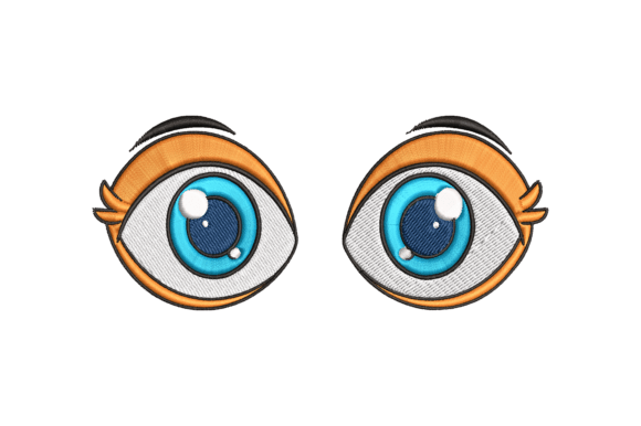 Cute Eyes Embroidery Design Review