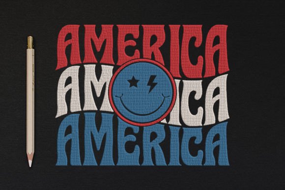 Echo Stacked Text America Review
