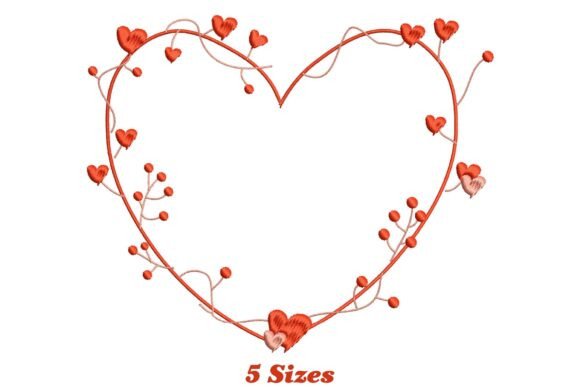 Enchanting Heart Shaped Flower Embroidery Review
