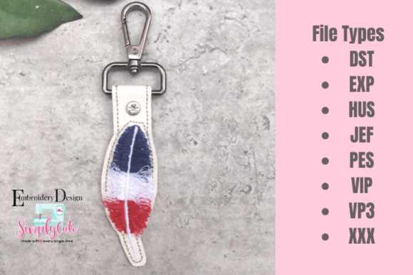 Fringe Feather ITH Snap Tab Review