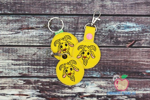 Goat Face Keyfob Keychain ITH Review