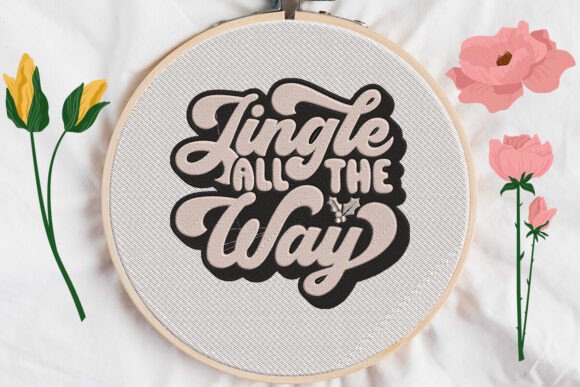Jingle All the Way Embroidery Design Review