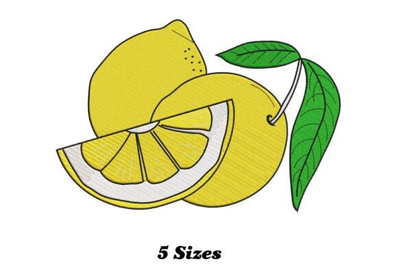 Lemon Fruit Embroidery Design Review