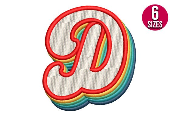 Retro Alphabet Letter D: A Designer’s Review