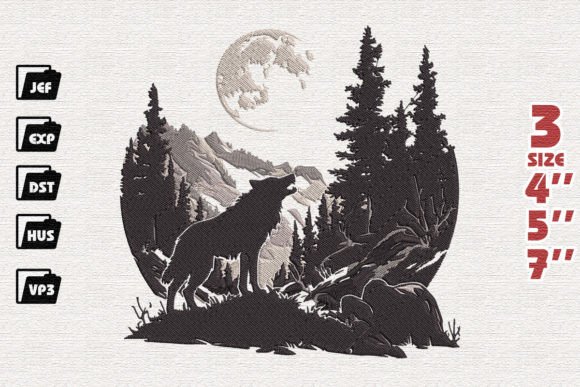 Wolf Moon Embroidery Design Review